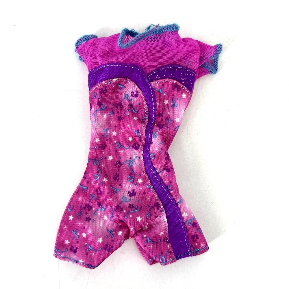 Barbie I Can Be Sports‎ Star Pink Stars Gymnast Unitard/Leotard Suit Gymnastics
